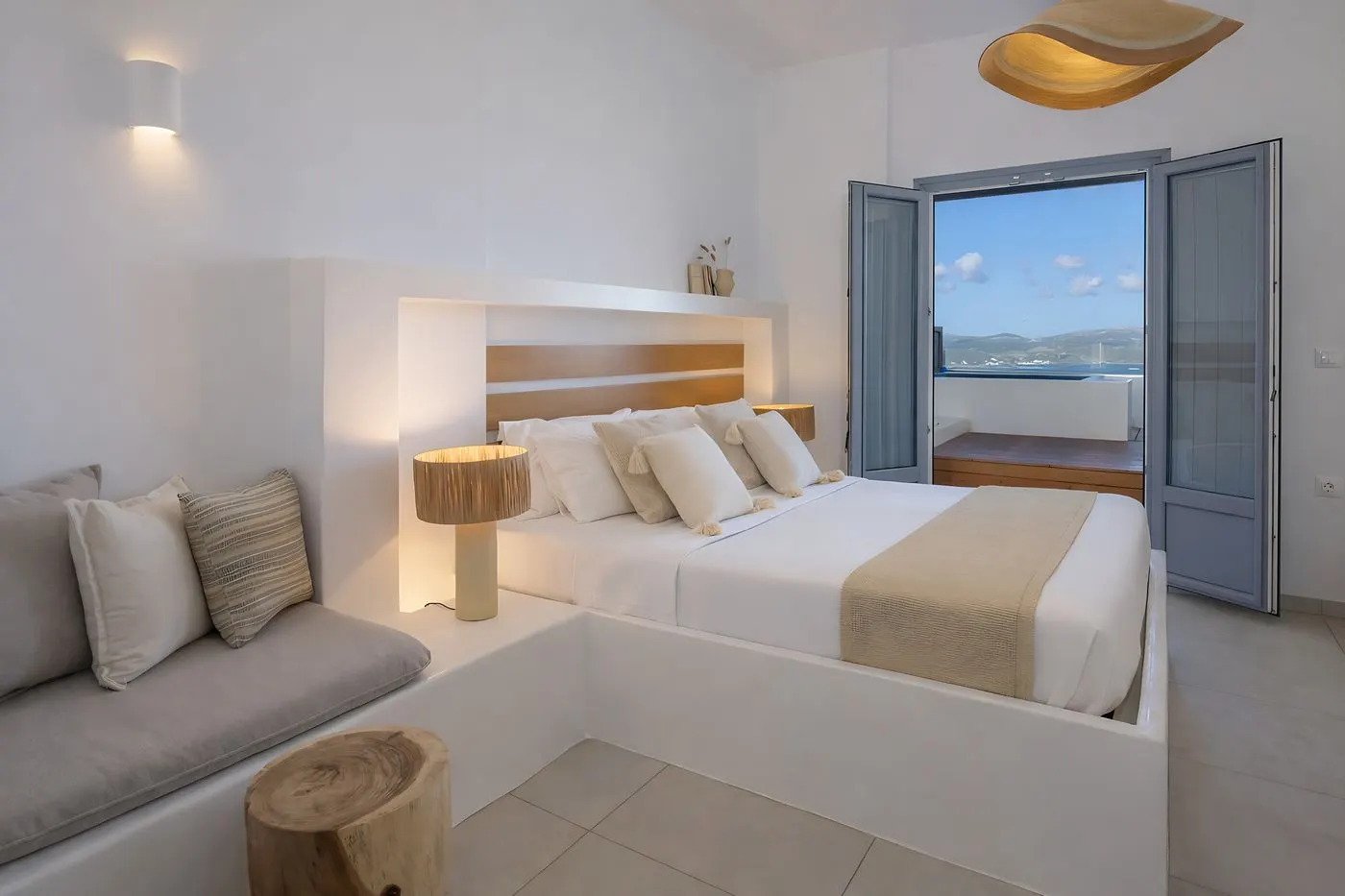 Suite N8 terrazza con vista Egeo